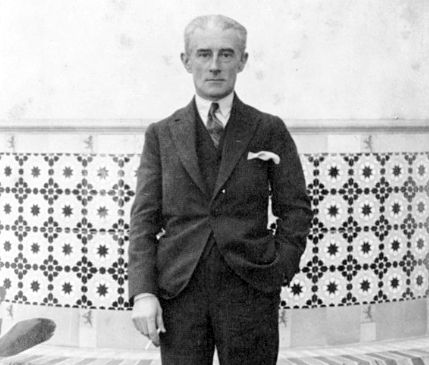 Maurice Ravel à Malaga en novembre 1928