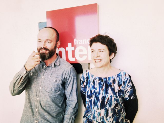 Cédric gerbehaye et Brigitte Patient