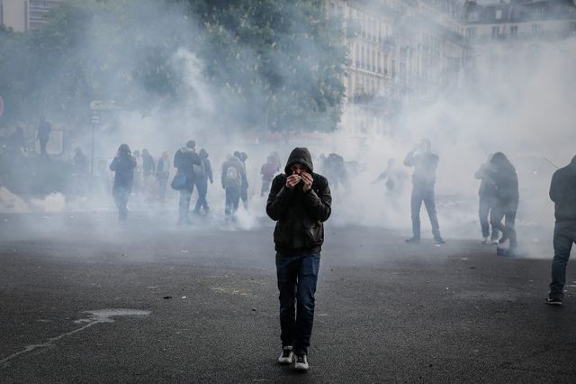 Affrontements jeudi à Paris lors de la loi Travail