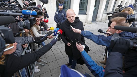 Sven MARY, l'avocat de Salah ABDESLAM ©Reuters - Yves Herman