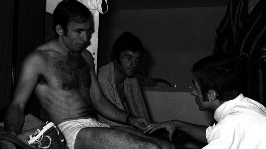 Ivan Curkovic aux côtés de Jacques Santini