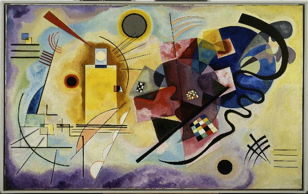 Vassily Kandinsky, Jaune-rouge-bleu, 1925