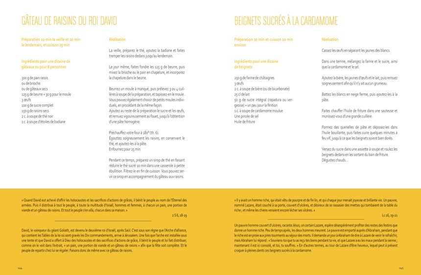 recettes cuisne de la bible