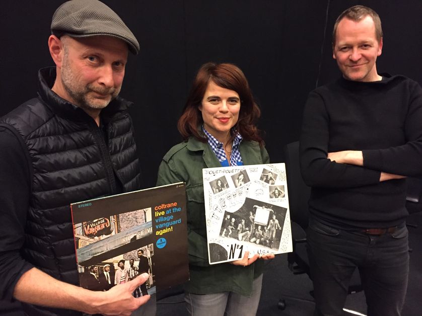 Olivier Conan, Françoiz Breut et Stéphane Daubersy au 108