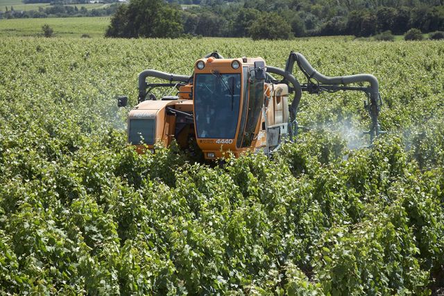 La carte des victimes de pesticides publiée par Générations Futures
