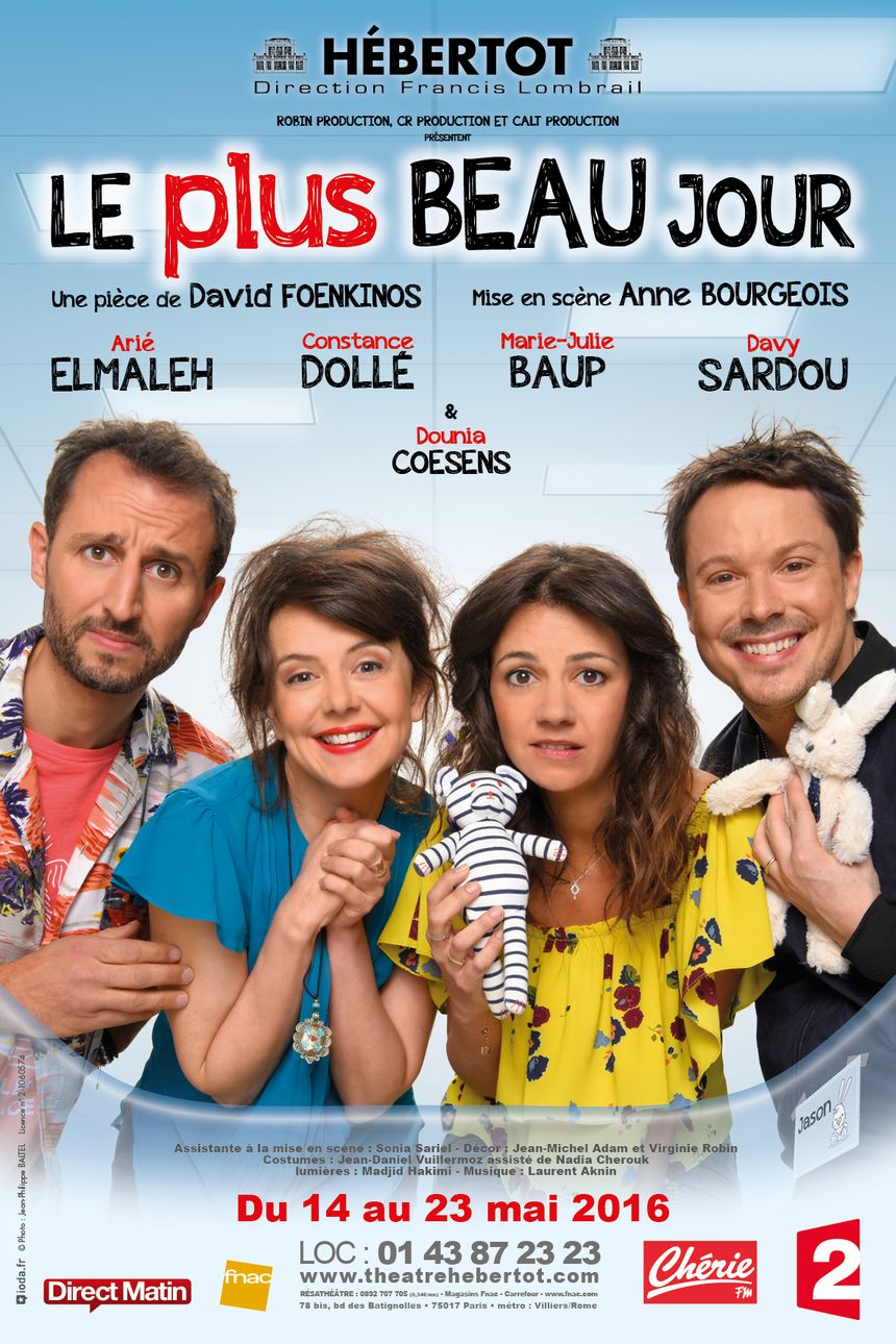 Affiche "Le plus beau jour" de Foenkinos