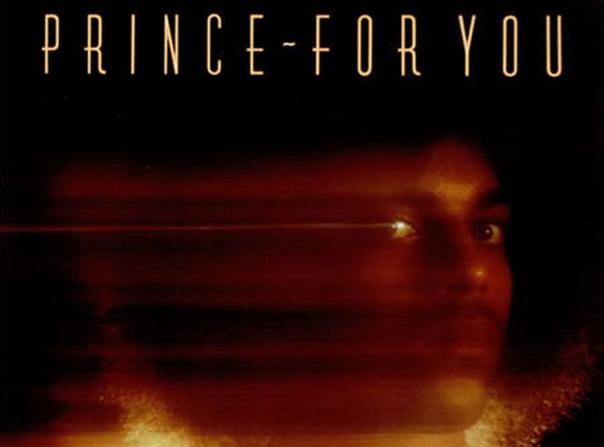 Pochette du premier album de Prince "For You"
