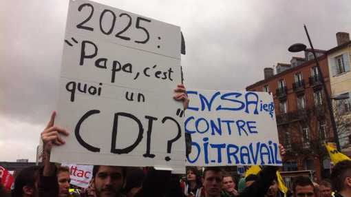 Le travail : pour les jeunes c’est pas la fête !