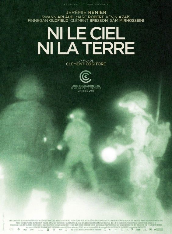 Affiche du film de Clément Cogitore "Ni le ciel ni la terre"
