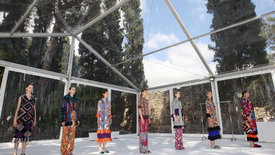 Au festival de Hyères en 2015 ©Maxppp - LAURENT MARTINAT / Nice Matin
