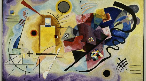 Vassily Kandinsky, Jaune-rouge-bleu, 1925