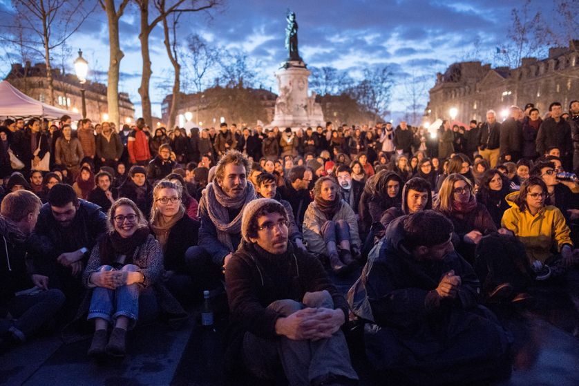 Place de la République à Paris (06/04/2016)