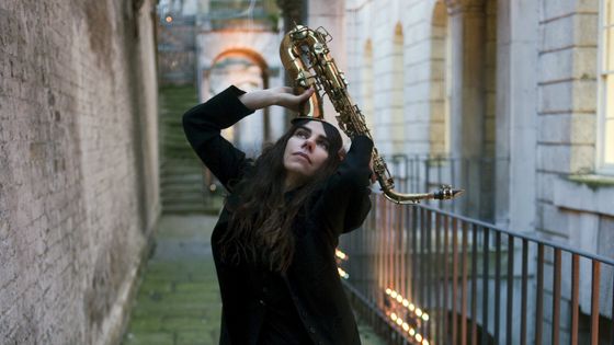 PJ Harvey pendant les sessions d'enregistrement, janvier 2015 ©Maxppp - PHOTOSHOT