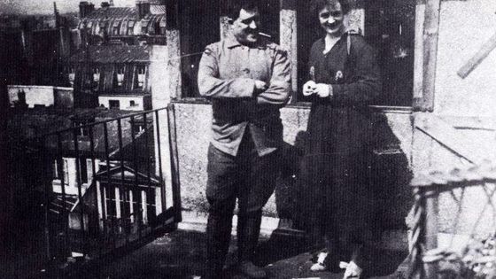 Guillaume Apollinaire et son épouse Jacqueline en 1918 (source : wikipédia)