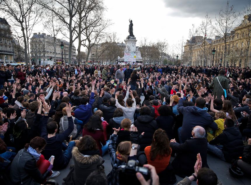 Les étudiants et les lycéens sont une nouvelle fois dans la rue contre le projet de loi el Khomri.