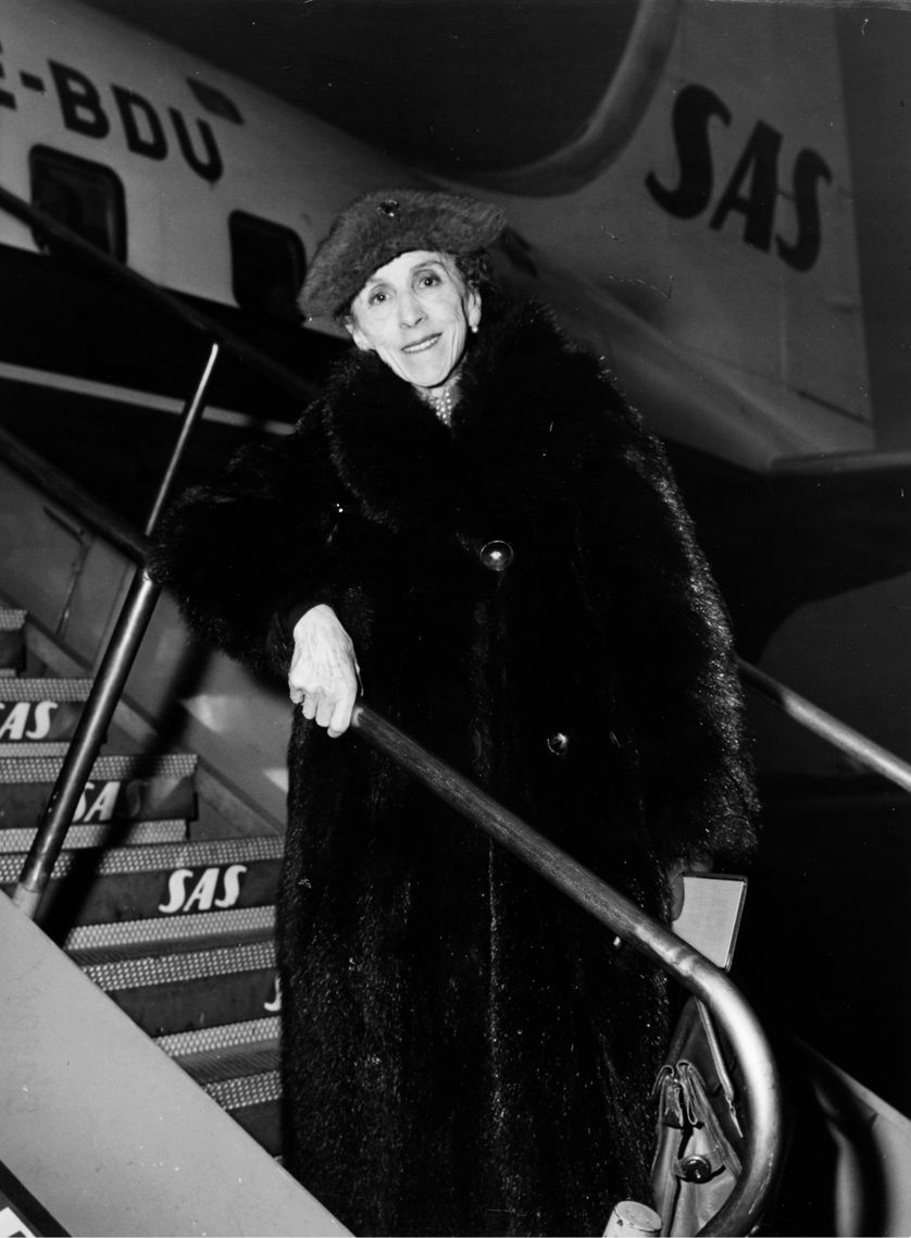Karen Blixen le 2 novembre 1957