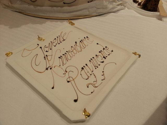 Raymonde Viret - Gâteau anniversaire