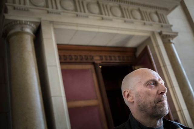 Alain Soral, Palais de Justice, Paris.