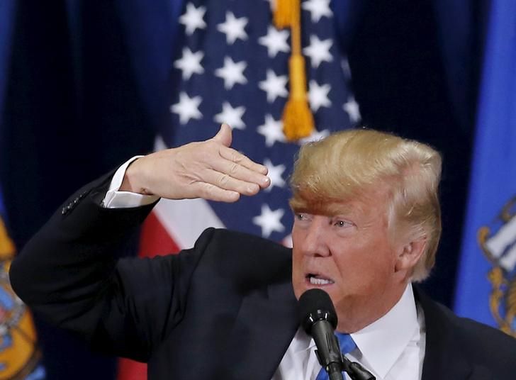 Donald Trump, candidat à la primaire républicaine