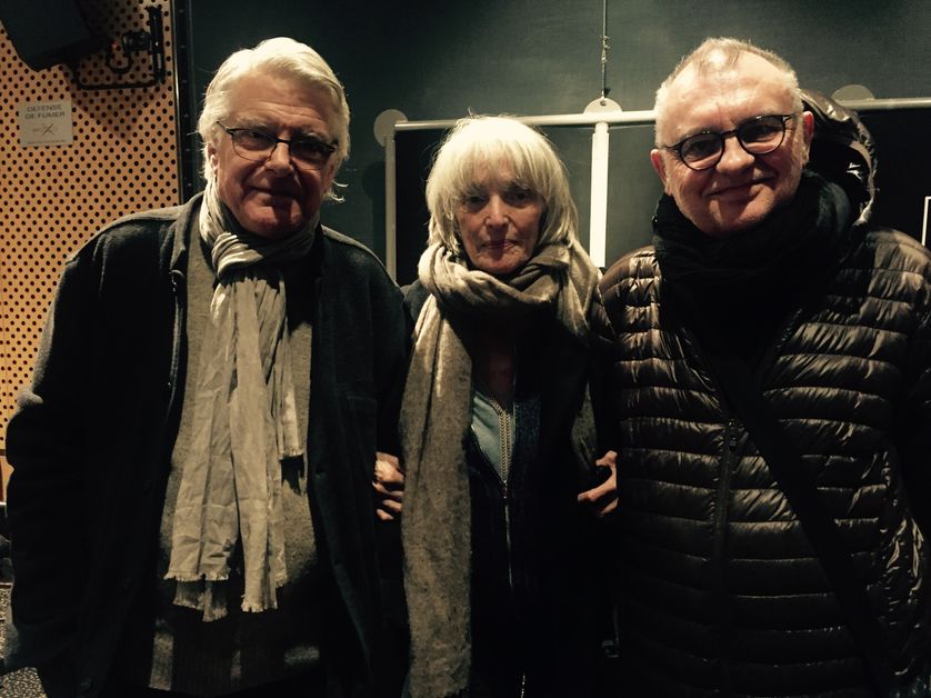 Georges Aperghis, Edith Scob et Philippe Minyana