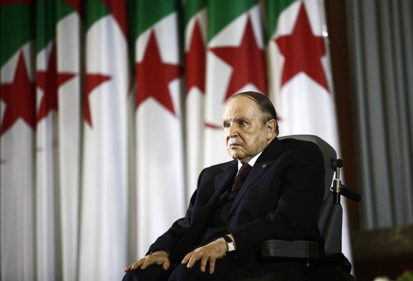 Le président algérien Abdelaziz Bouteflika en avril 2014