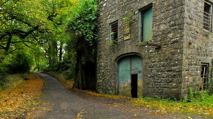 L’extérieur de l’auberge vers la route qui conduit au Val d'Arryn en vrai