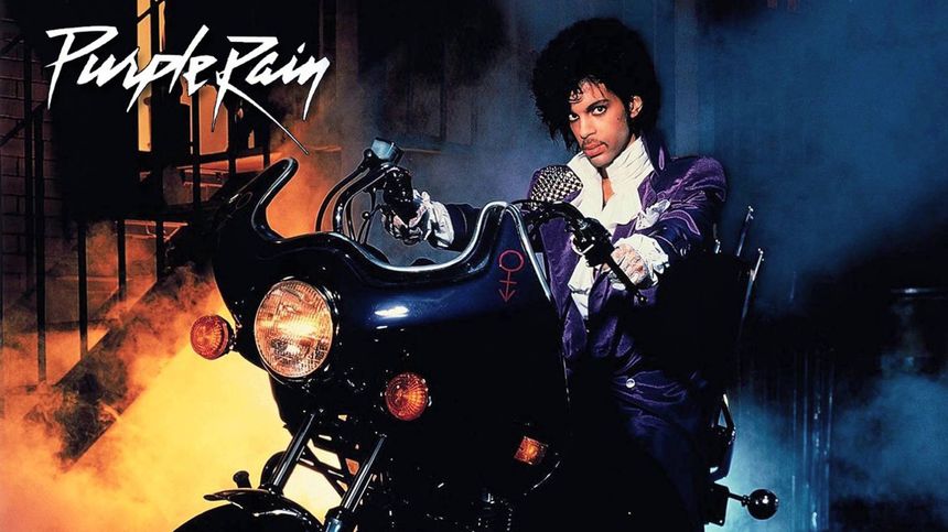 Pochette de l'album "Purple Rain"