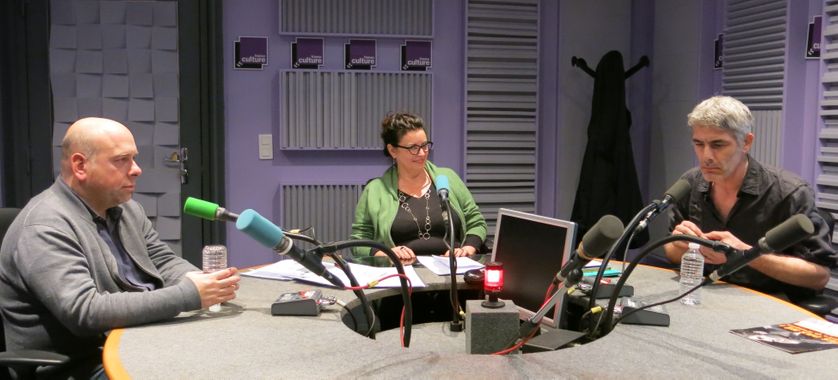 France Culture, studio 153... Sylvain Maurice, Aline Pailler & Philippe Maymat