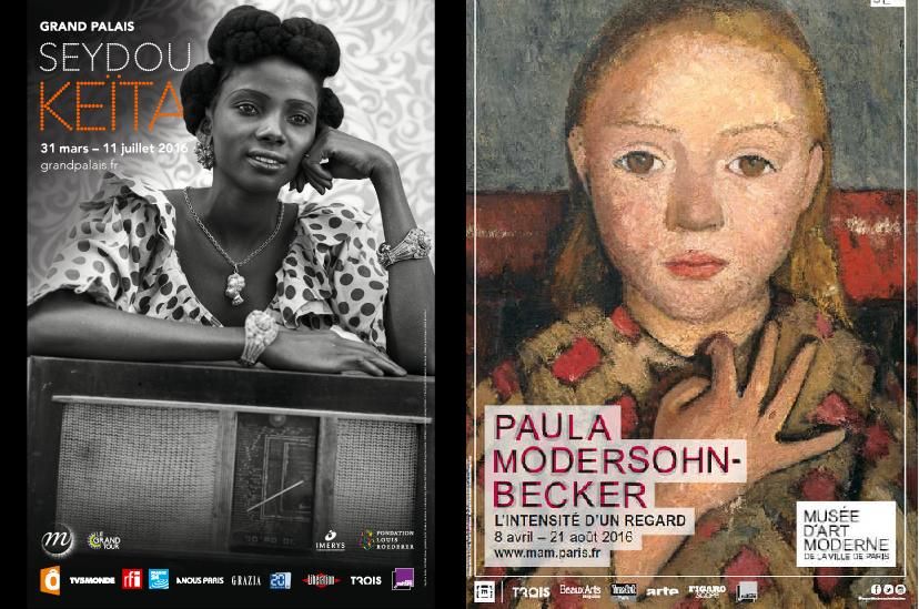 Seydou Keïta et "Paula Modersohn-Becker, l'intensité d'un regard"