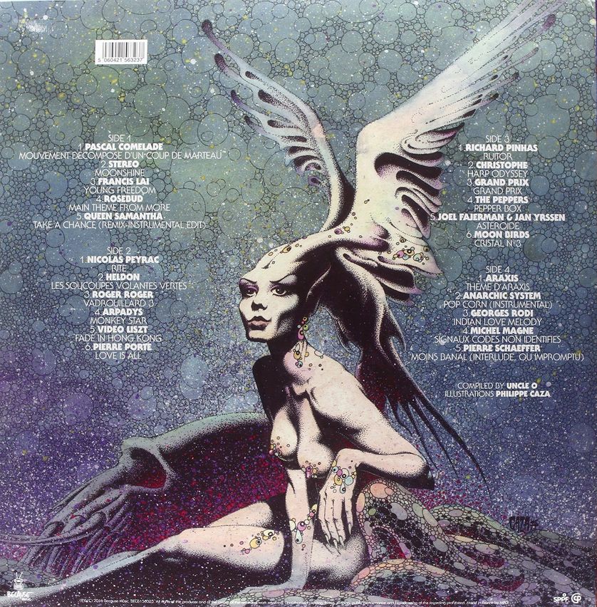 Cosmic Machine / "French avant-garde cosmic & électronic" 1970-1980 track list