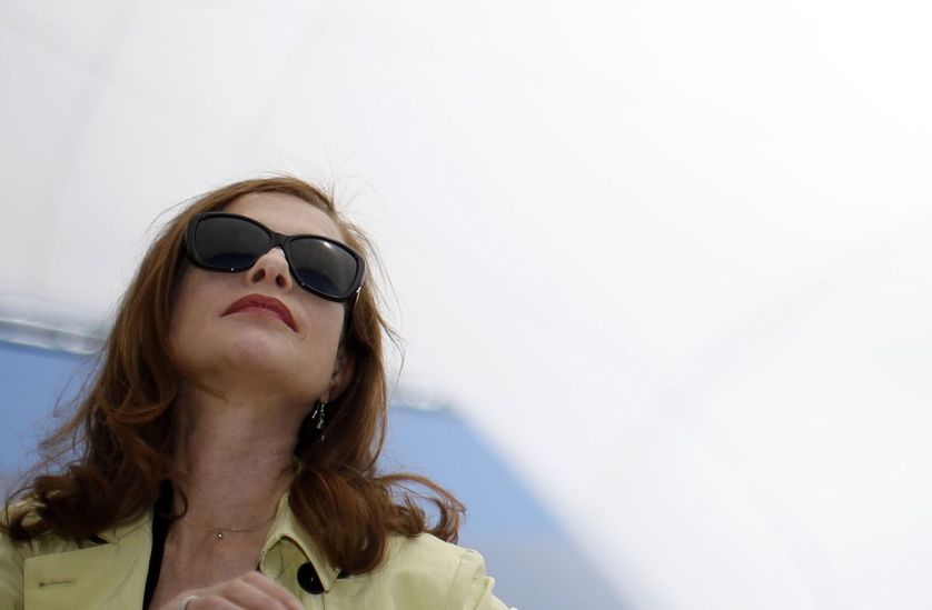 Isabelle Huppert en mai 2015 à Cannes.
