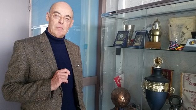 Edward Van Daele, président du club de Mouscron