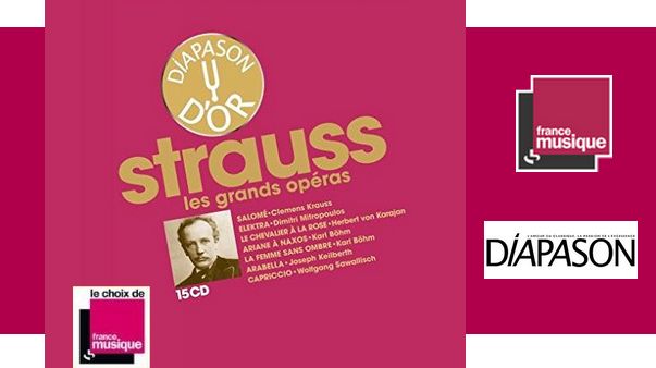 La Discothèque idéale de Diapason vol. VII : sept opéras de STRAUSS