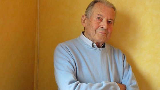 Portrait de l'écrivain Michel Mourlet en janvier 2016 - Association F.U.
