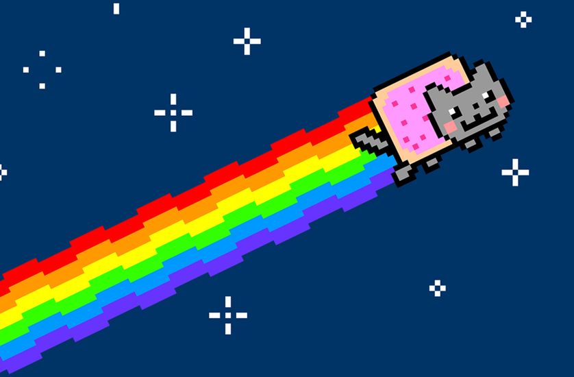 Le célèbre GIF Nyan Cat