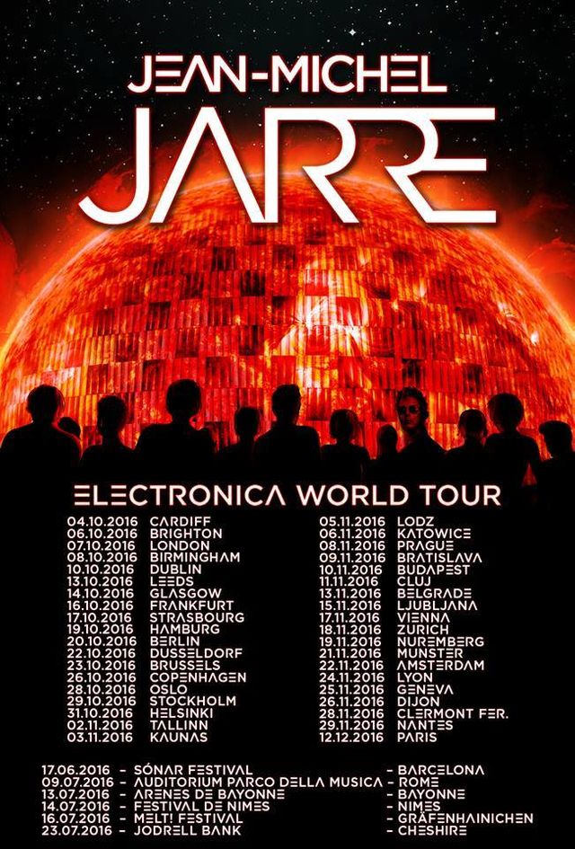 Jean-Michel Jarre en tournée