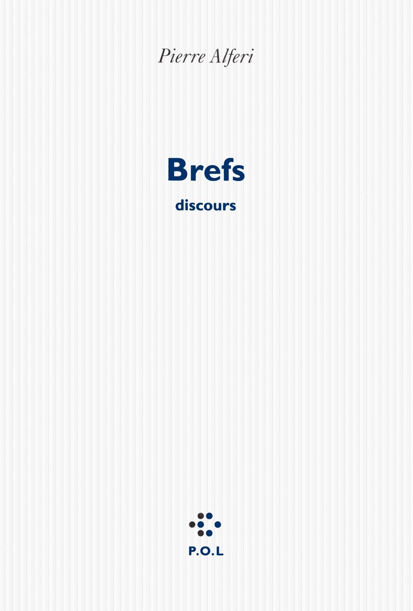 "Brefs" Pierre Alferi