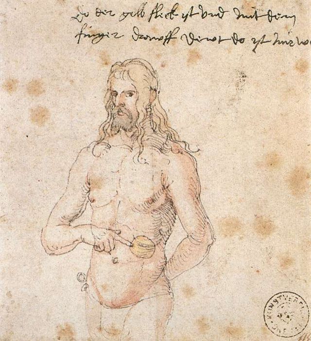 L'autoportrait qu'Albrecht Dürer envoya à son médecin pour un diagnostic