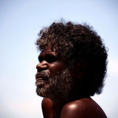 Un aborigène du East Arnhem australien