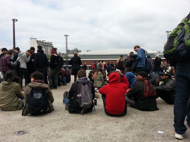 Manifestants à Rennes le 14 mai