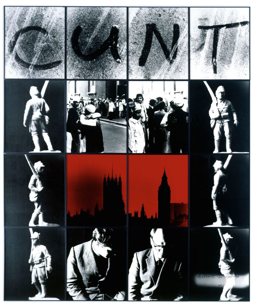 Jan Dibbets "Gilbert and George