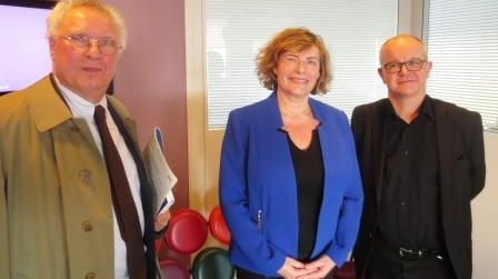 Renaud Fabre, Florence Robine et Philippe Watrelot