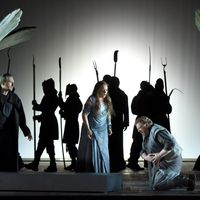 Représentation de "Tristan et Isolde" au Théâtre des Champs Elysées