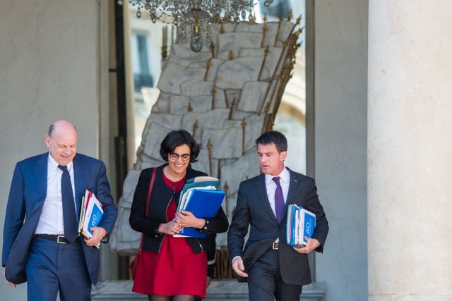 Manuel Valls, Myriam El Khomri, Jean-Marie Le Guen