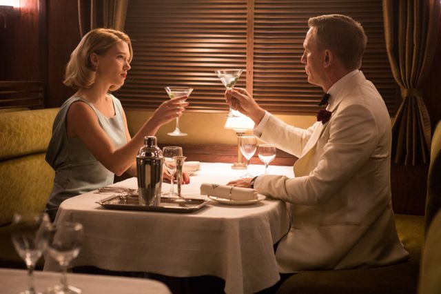 Daniel Craig et Léa Seydoux dans "007 Spectre"