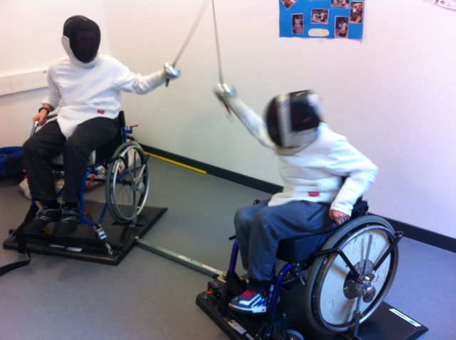 Escrime fauteuil