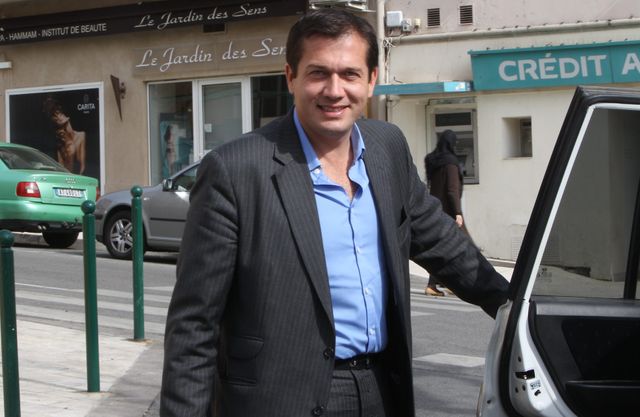 Le maire de Cogolin Marc-Etienne Lansade
