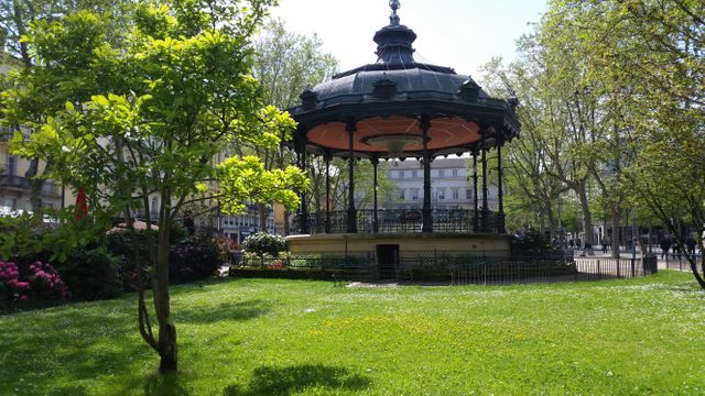 La place Jean Jaurès à Saint Etienne