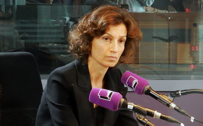 La ministre de la Culture Audrey Azoulay le 27 mai 2016 à France Culture