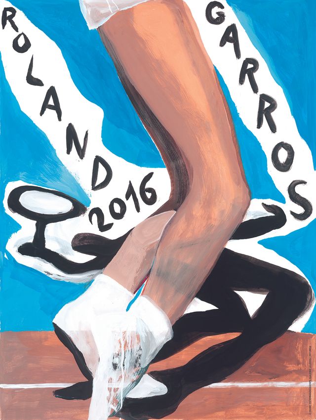Affiche Roland Garros
